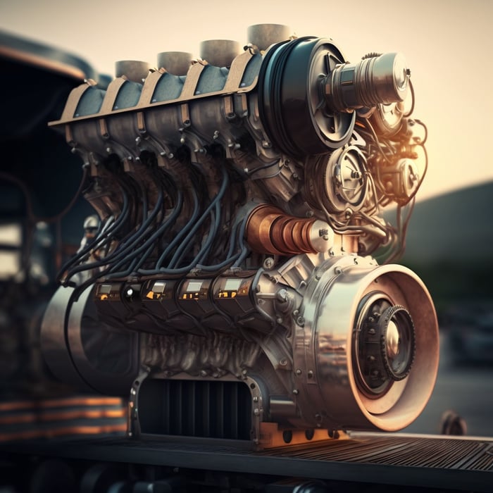 diesel engine with maintenance tips on oil quality