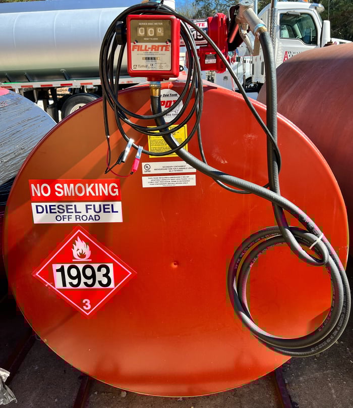 fuel delivery tank